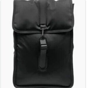 Rains Mini Puffed Backpack Black